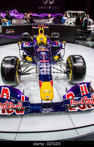 Das Red Bull Formel1 Auto auf 2013 Los Angeles International Auto show Stockfoto