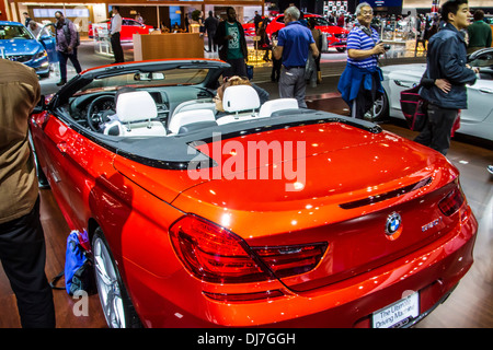 Die BMW 650 ich Cabriolet auf der Los Angeles International Auto Show 2013 Stockfoto