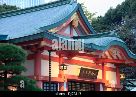 Japan, Tokio, Hie Schrein, Stockfoto