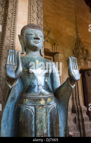 Wat Ho Phra Keo Tempel in Vientiane, Laos Stockfoto