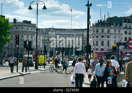 Trefalger Square London England Uk-Westend Stockfoto