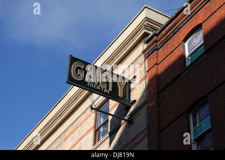 Zeichen der Fröhlichkeit-Theater in Dublin Stockfoto