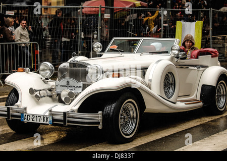 Treiber parade 24-Stunden-Rennen von Le Mans Frankreich Stockfoto