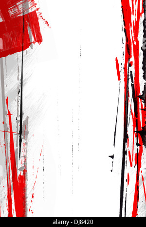 Hohe Auflösung lackierte Seitenrahmen Stockfoto