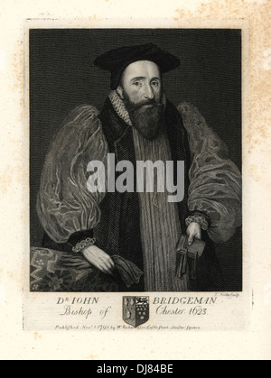 Dr. John Bridgeman, Bischof von Chester, 1623 starb 1657-8. Stockfoto