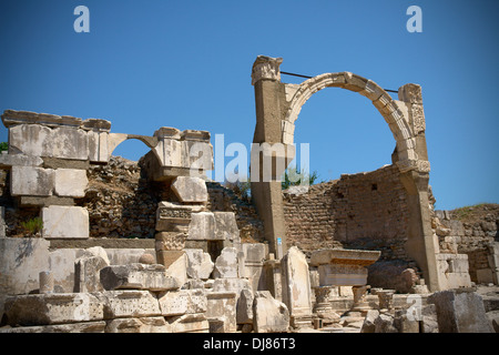 Antiken Stadt Ephesus, Selcuk, Türkei Stockfoto