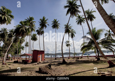 Ross Island, Andamanen, Indien Stockfoto