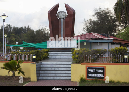 Tsunami Memorial Port Blair, Andaman Inseln, Indien Stockfoto