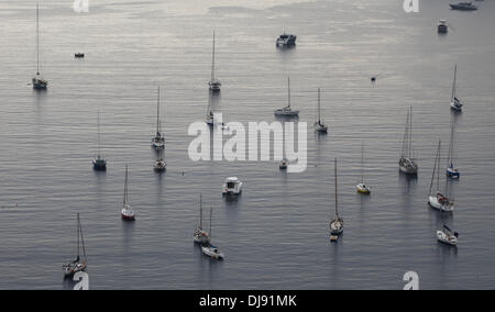 Atmosphäre während der Amber Lounge Fashion Show. Monaco, Monaco - 26.05.2012 Stockfoto