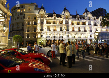 Atmosphäre während der Amber Lounge Fashion Show. Monaco, Monaco - 26.05.2012 Stockfoto