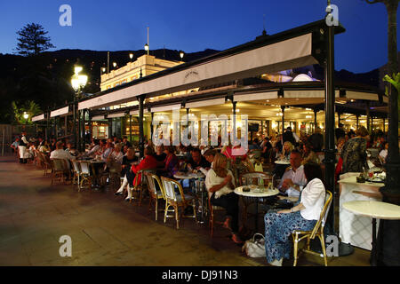 Atmosphäre während der Amber Lounge Fashion Show. Monaco, Monaco - 26.05.2012 Stockfoto