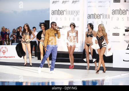 Amber Lounge auf Amber Lounge Fashion Show. Monaco, Monaco - 26.05.2012 Stockfoto