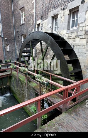 Wassermühle Bisschopsmolen in Maastricht, Niederlande Stockfoto