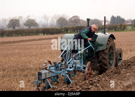 North East hants landwirtschaftlichen Vereins jährliche Pflügen übereinstimmen, wyck Farm, Hampshire, UK. Stockfoto