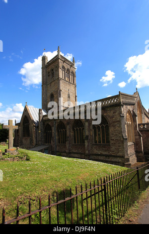 Sommer, St Johns Pfarrei, Axbridge Kirchdorf, Somerset County, England, UK Stockfoto