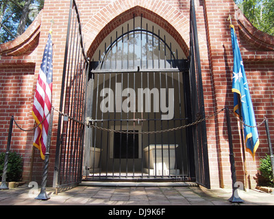 Washington-Grab in Washingtons Mount Vernon Estate, Museum & Gärten, Virginia, USA Stockfoto