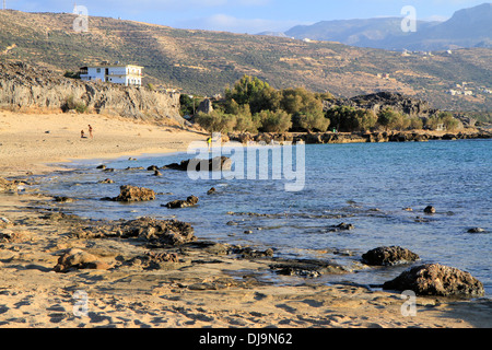 Falasarna Strand, Kreta, Griechenland Stockfoto