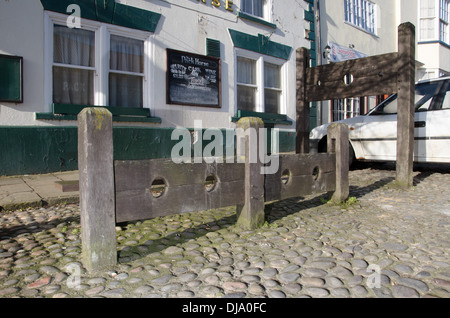 Aktien zur Bestrafung und öffentliche Demütigung UK Stockfoto