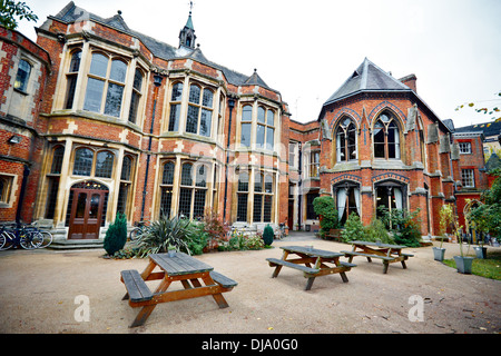 Gesamtansicht des Oxford Union Gebäude von außen Stockfoto