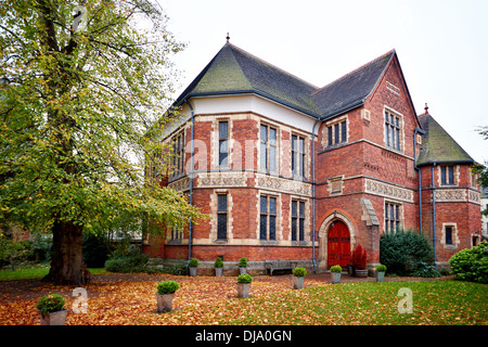 Gesamtansicht des Oxford Union Sitzungssaal Gebäude von außen Stockfoto