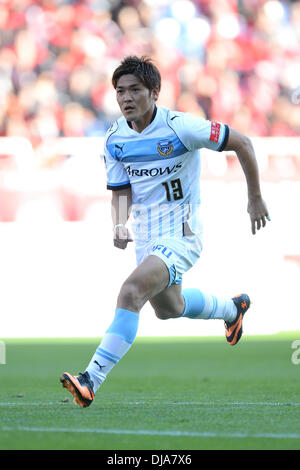 Saitama Stadium 2002, Saitama, Japan. 23. November 2013. Yoshito Okubo (Frontale), 23. November 2013 - Fußball / Fußball: 2013 J.League Division 1 match zwischen Urawa Reds 1-3 Kawasaki Frontale in Saitama Stadium 2002, Saitama, Japan. © AFLO/Alamy Live-Nachrichten Stockfoto