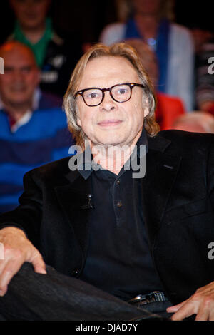 Volker Lechtenbrink auf ARD-ZDF-Talkshow "Markus Lanz" bei Stahltwiete. Hamburg, Deutschland - 11.04.2012 Stockfoto