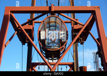 "Sonne", ein Riesenrad, Kokerei Zollverein Pflanzen, UNESCO-Weltkulturerbe, Essen, North Rhine-Westphalia, Deutschland Stockfoto