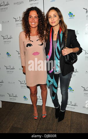 Tara Smith; Natalie Imbruglia UK Launch der Tara Smith vegane Haarpflege auf Skizze London, England - 26.09.12 Stockfoto