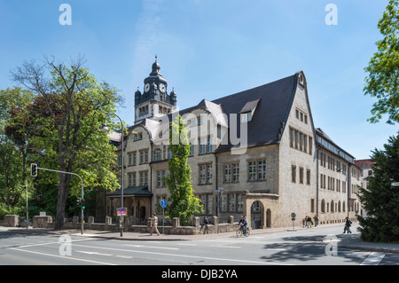 Hauptgebäude, Friedrich-Schiller-Universität Jena, Thüringen, Deutschland Stockfoto