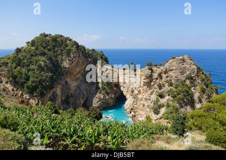 Alte Stadt von Antiochia am Kragos, Gazipasa, Antalya Provinz, türkische Riviera, Türkei Stockfoto