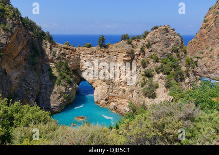 Alte Stadt von Antiochia am Kragos, Gazipasa, Antalya Provinz Cilicia, türkische Riviera, Türkei Stockfoto