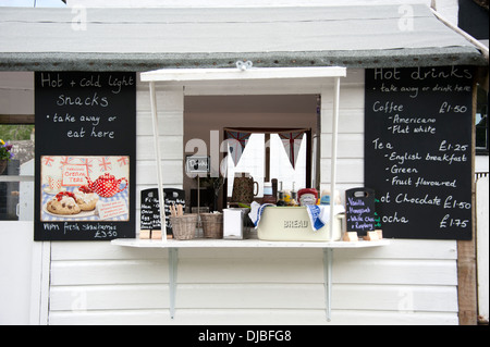 English Tea Cafe Whitney-On-Wye Herefordshire UK Stockfoto