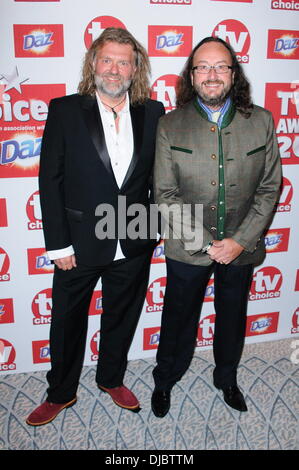 Die behaarte Biker die TVChoice Awards 2012 statt im Dorchester Hotel - Ankunft London, England - 10.09.12 Stockfoto