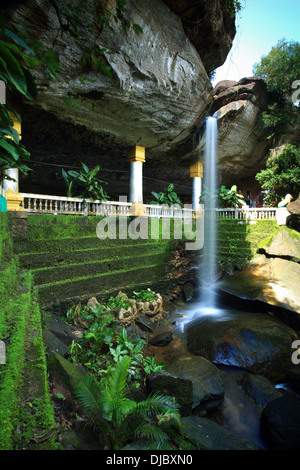 Sangchan Wasserfall, Thailand. Bekannt als das Herz Form Wasserfall des Merkmals. Stockfoto