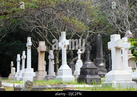 Friedhof in Hong Kong, China Stockfoto