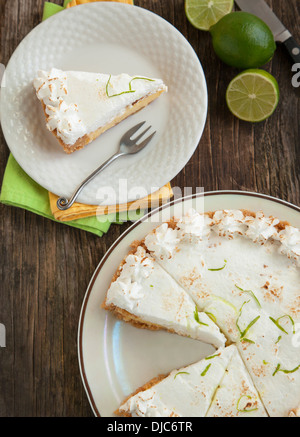 Key Lime pie Stockfoto