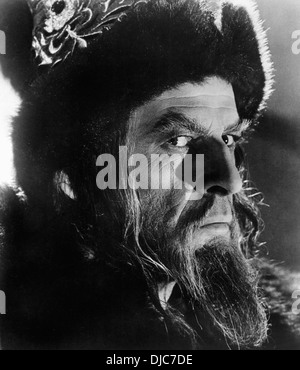 Nikolai Cherkassov am Set des Films, Ivan der schreckliche II (aka Ivan Groznyy II), 1945 Stockfoto