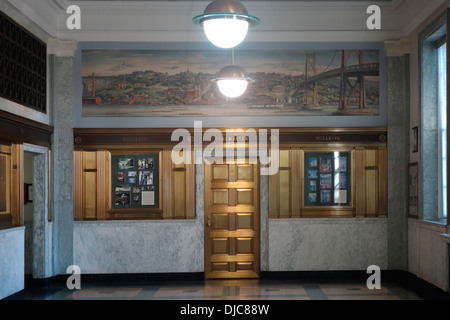 Postamt in Poughkeepsie, New York Stockfoto