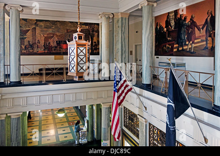 Postamt in Poughkeepsie, New York Stockfoto