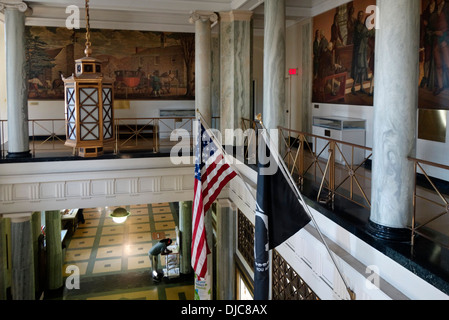 Postamt in Poughkeepsie, New York Stockfoto