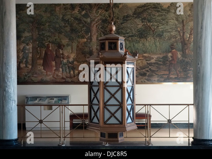 Postamt in Poughkeepsie, New York Stockfoto