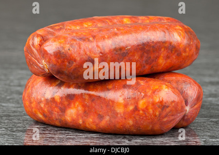 Spanische chorizo Stockfoto