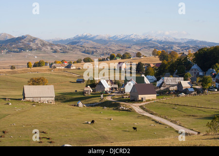 Montenegro, Durmitor National Park, Landschaft in der Nähe von Žabljak Stockfoto