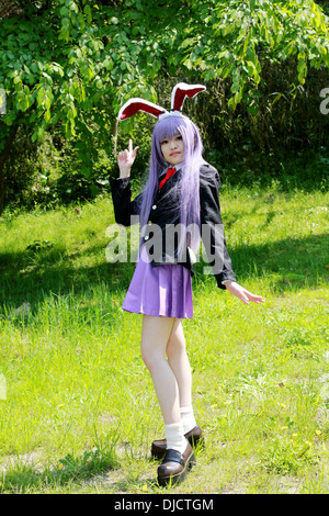 Junge japanische Mädchen cosplayer Stockfoto