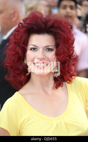 Cleo Rocos The World Premiere von Keith Lemon die Folie im Odeon West End - Ankünfte London, England - 20.08.12 festgehalten Stockfoto