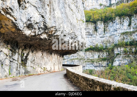 Gorges De La Bourne, Vercors, Frankreich Stockfoto
