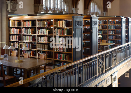 Innere des Vassar College-Bibliothek Stockfoto