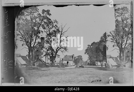 Hauptstraße im City Point, VA. Patrick Hauptsitz 123 Stockfoto