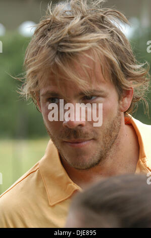 4. Juni 2004; Austin, TX, USA; Schauspieler STEPHEN DORFF während des "Jiffy Lube Dennis Quaid Charity Classic" statt in Austin, Texas. Stockfoto