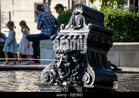 Tinguely-Brunnen, Basel, Schweiz Stockfoto